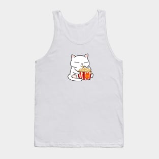 Chubby Cat Pop Corn (cat only) Tank Top